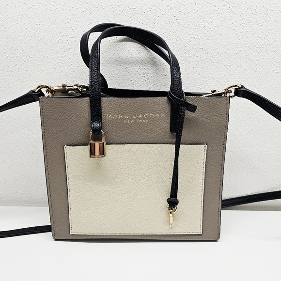 Marc Jacobs Mini Grind Colorblock Leather Tote